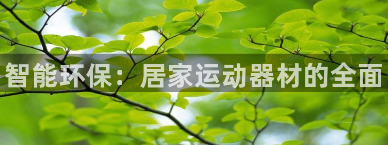 凯捷体育招商电话号码：智能环保：居家运动器材的全面