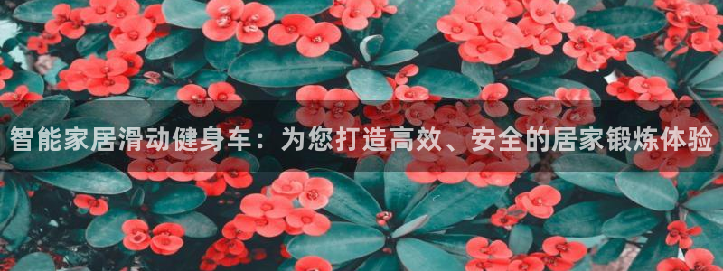 凯捷体育娱乐首页网站大全：智能家居滑动健身车：为您打造高效、