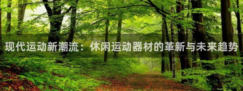 凯捷体育娱乐40996：现代运动新潮流：休闲运动器材的革新与