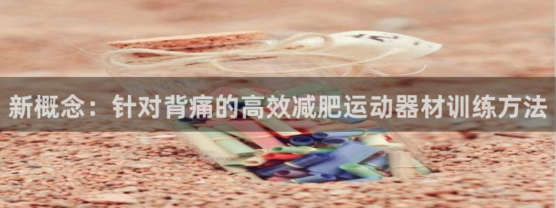 凯捷体育平台注册：新概念：针对背痛的高效减肥运动器材