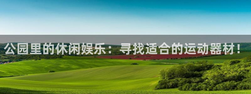 凯捷体育平台注册流程视频：公园里的休闲娱乐：寻找适合